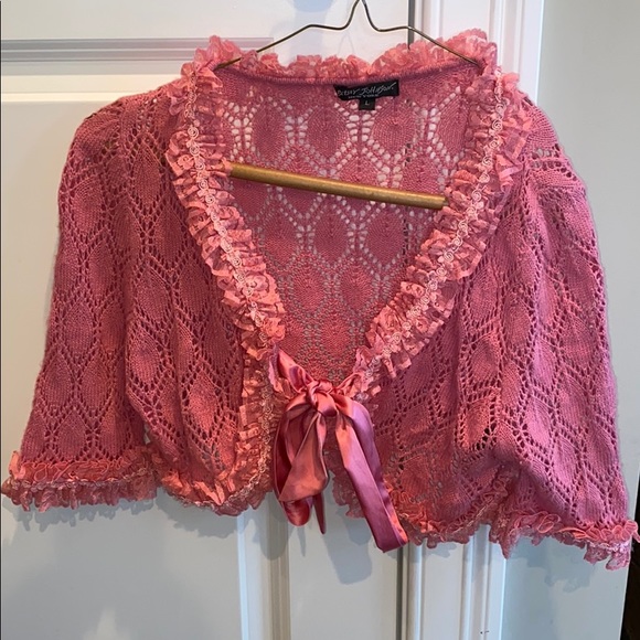 Betsey Johnson Sweaters - Vintage Betsey Johnson cardigan